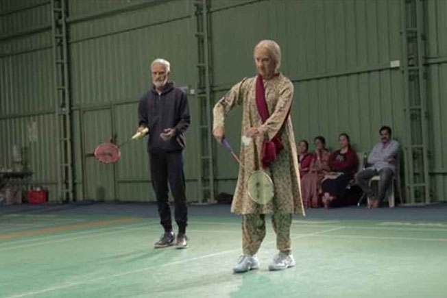 Badminton stars, Ashwini Kidambi Srikanth, Old people, Secuendrabad Badminton court