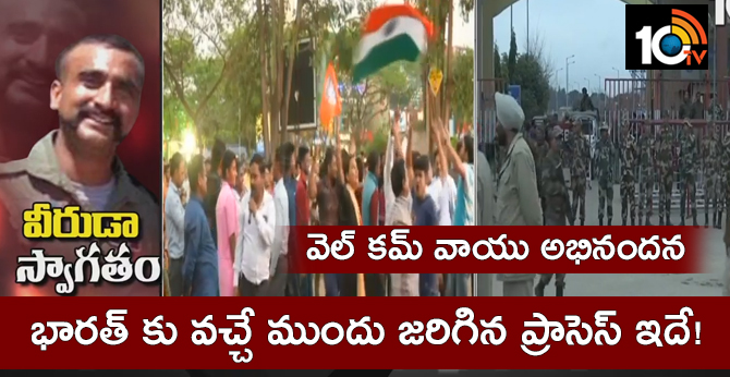 Abhinandan got grand welcome from indians at wagha