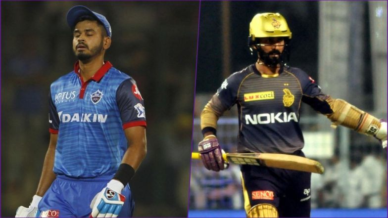 KKRvsDC:delhi and kolkatta match tied