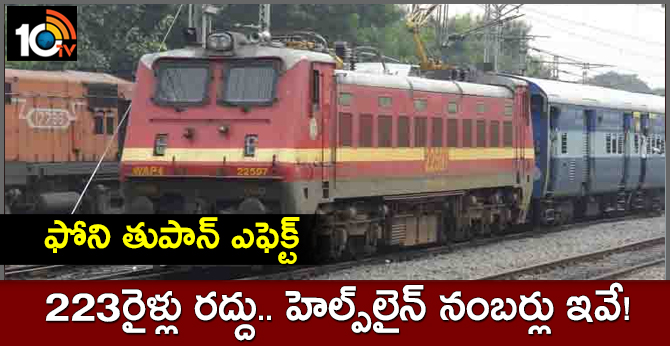 Cyclone Fani: South Central Railway put on high alert