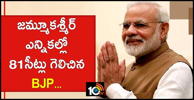 BJP Wins 81 Seats In J&K Block Polls, PM Modi Hails "Faith In Democracy"