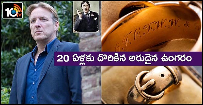 After 20 years oscar wilde's stolen ring found by dutch art detective
