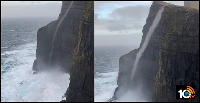 Incredible Footage Shows Water Flowing Upwards. Here's Why It Happened