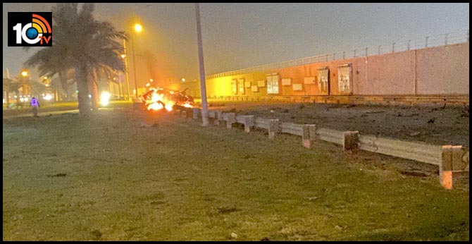 Rocket attack on Iraqi International Airport..Eight dead, including high commanders