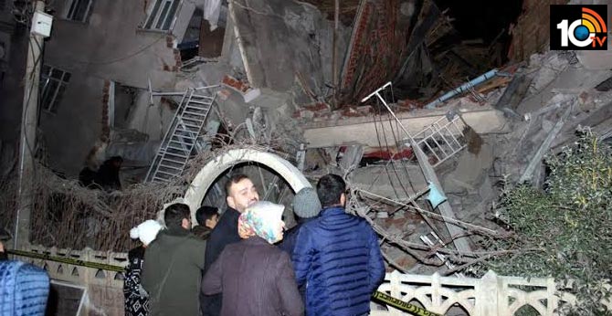 Powerful earthquake hits Turkey, killing 18 and sending panicked residents onto the streets