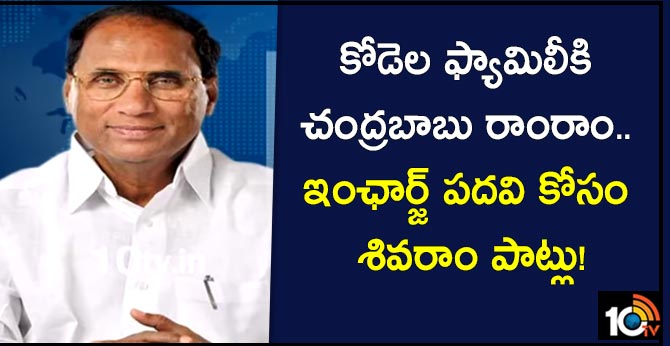 Kodela Shiva Prasad rao son Shivaram trying to get Incharge post in Sattenapalle