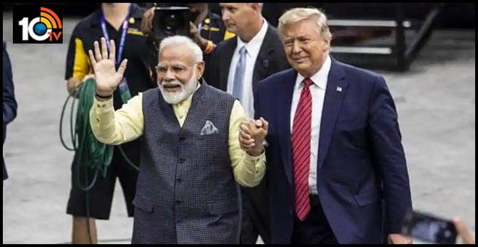 trump coming to india tomorrow