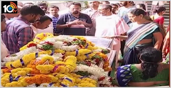 Maruti Rao funeral High Police Security At Amrutha House