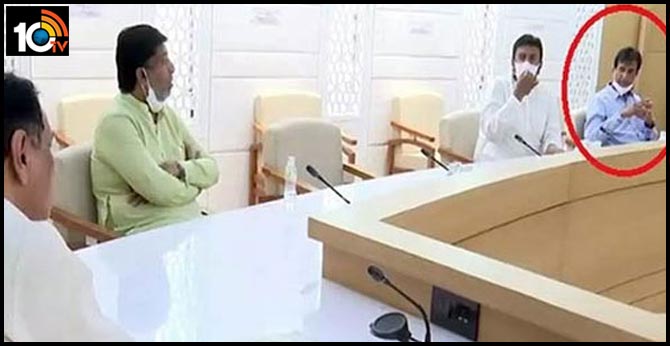 Corona to the MLA who participated in the CM meeting