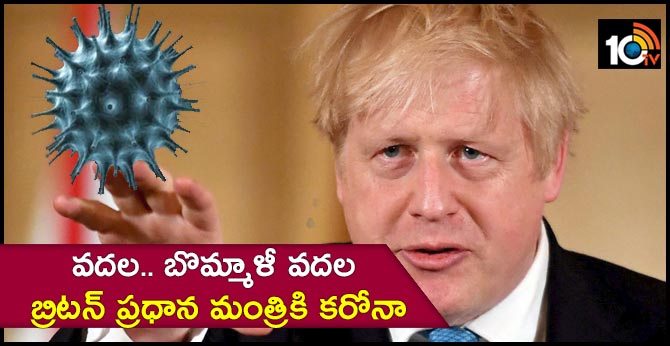 coronavirus Virus for Britain's Prime Minister
