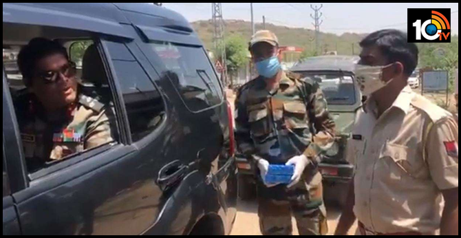 When an army officer told policemen We are proud of you