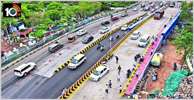 Ministers inaugurate Panjagutta Steel Bridge