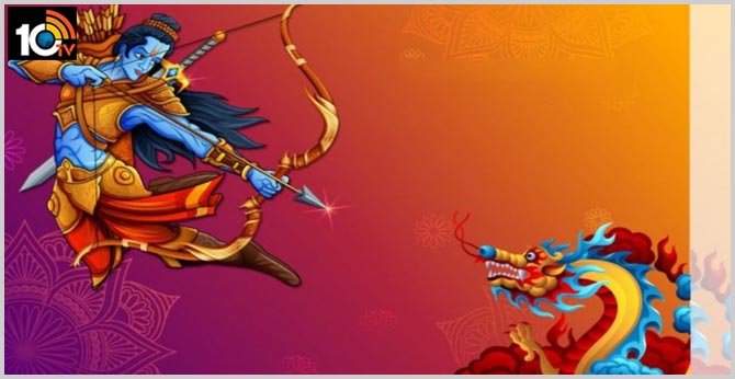 lord sri ram targets dragon pic goes viral in hong kong and taiwan