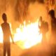 Fire accident in Amrabad forest area of Nagarkurnool