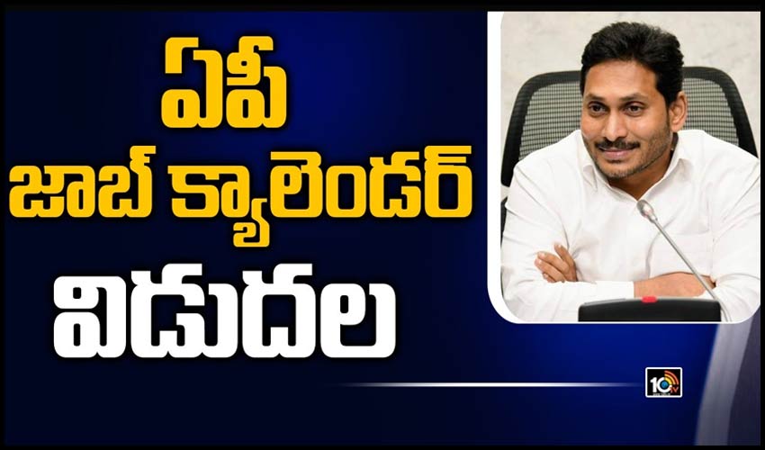 ఏపీ జాబ్ క్యాలెండర్ విడుదల | AP CM YS Jagan To Release Job Calendar